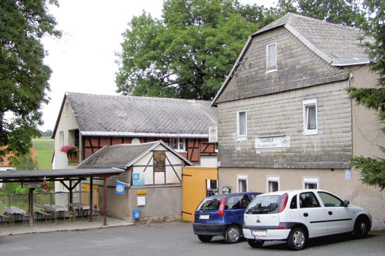 Gaststätte "Zur Linde" in Hauptmannsgrün